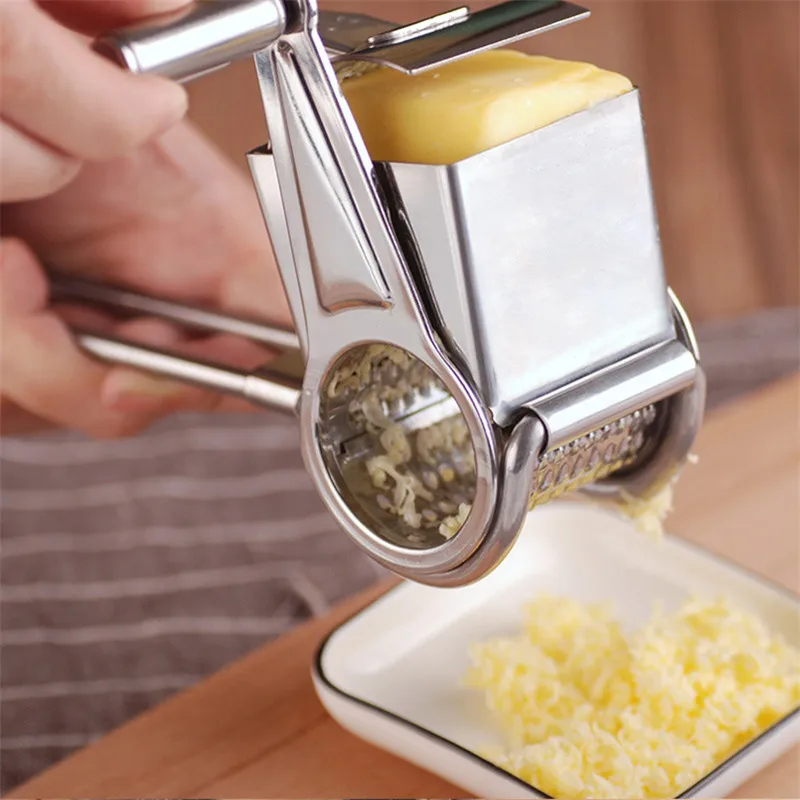 Käse Tool Home Manuelle Käse Reibe Gemüse Shredder Cutter Grinder Dreh Klinge Knoblauch Presse Butter Slicer Schokolade Fleischwolf
