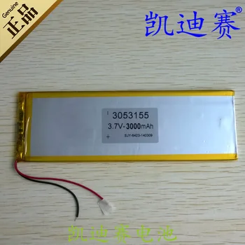 

3.7v li po li-ion batteries lithium polymer battery 3 7 v lipo li ion rechargeable lithium-ion for tablet dvr 3053155 LED GPS