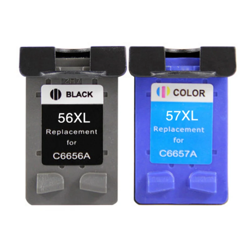 1set( 56XL 57XL) Befon Черный 56 или Цвет 57 XL сменный картридж для принтера для hp 56 57 hp 56 hp 57 с чернилами hp Deskjet 2100 220 450 5510 5550 5552 7150 7350 - Цвет: 1set( 56XL 57XL)