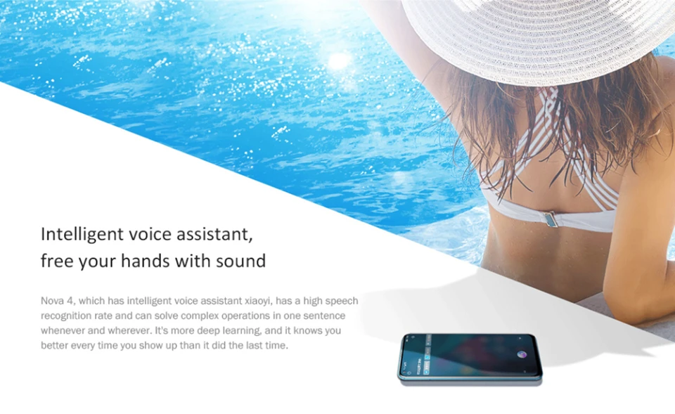 Смартфон huawei Nova 4 со склада, Google Play, обновление OTA, 8 ГБ, 128 ГБ, тройная камера, экран 6,4 дюйма, 3750 мАч, мобильный телефон на базе Android 9,0