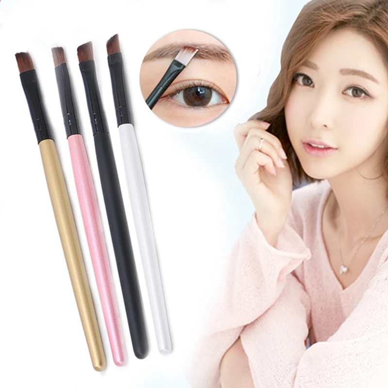 

Beauty Angled Eyebrow Brush Eye Liner Eyeshadow Makeup Tool