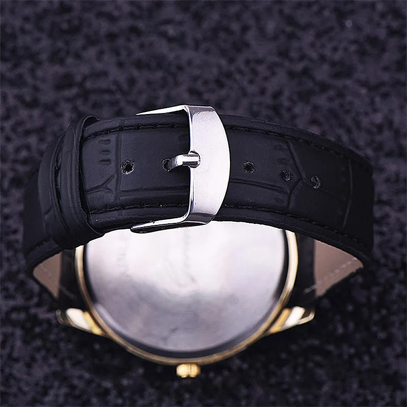 Tike Toker мужские часы Rreloj Hombre золотые полые роскошные повседневные стальные