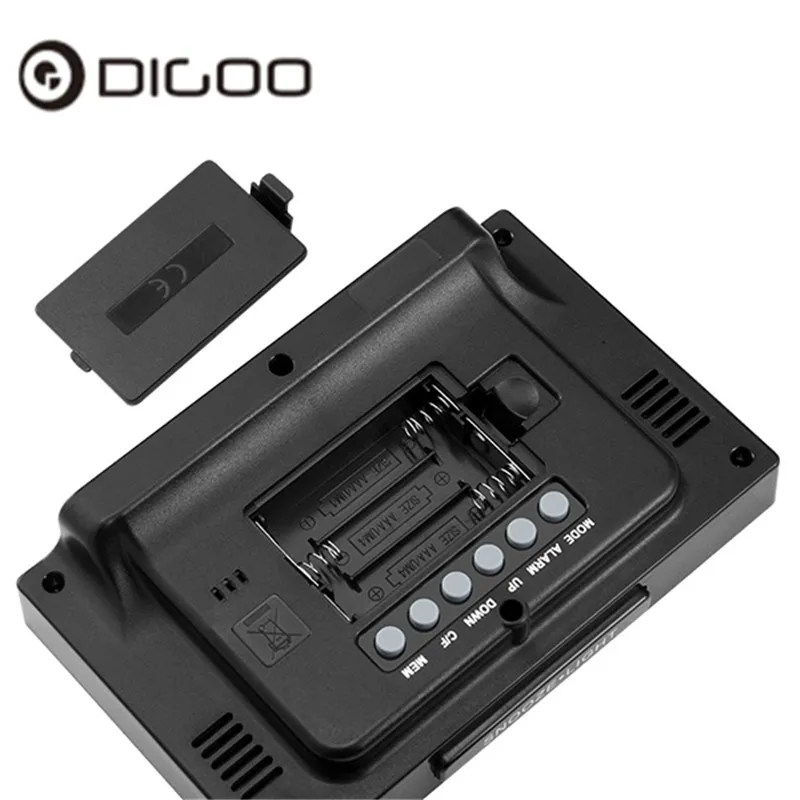 Digoo DG C3 беспроводной цветной с подсветкой USB гигрометр термометр Прогноз погоды