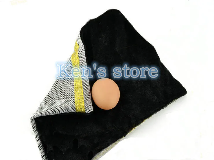 1pcs Comedy Malini Egg Bag Egg Disappear Vanish Classic Close Up Street Magic Tricks Illusion Magic Props Megia Child Funny Toys