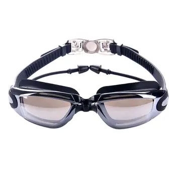 

Waterproof Professional Silicone Swimming Goggles Anti-fog UV Men Women Water Sports Swim Eyewear Swimming Glasses With Earplug