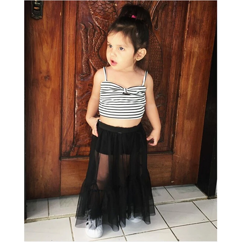 

Summer Set Girls European and American Style Princess Kids Set Girl Toddler Girl Clothing Girls Fashion Kids Wear Regular
