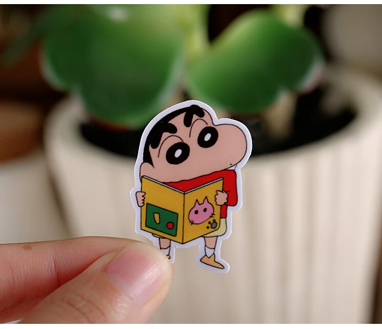 32 шт. творческий каваи самодельные Crayon Shin-Chan Nowara Shnnosuke красивые наклейки/декоративные наклейки/DIY craft фотоальбом