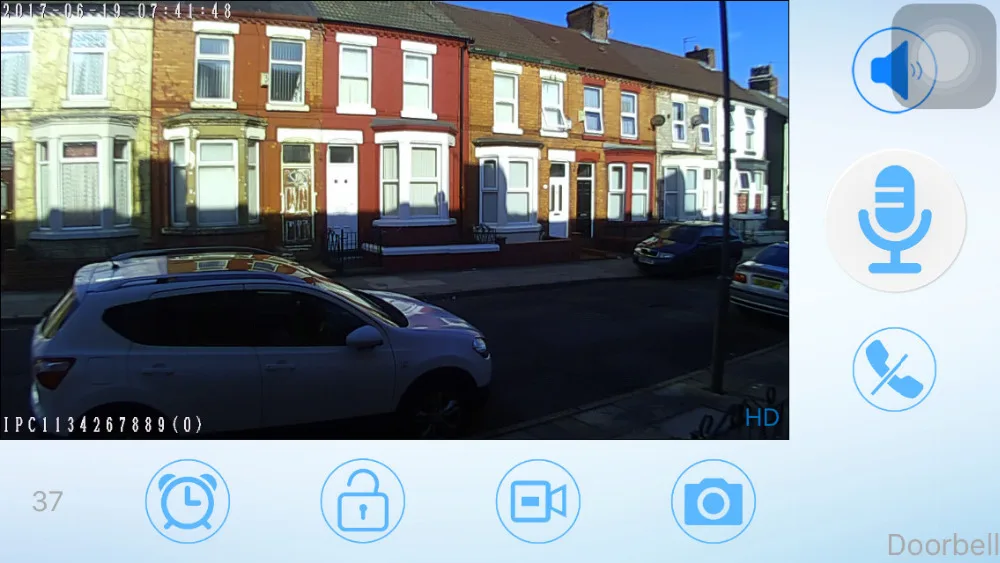 HD Doorbell date time snapshot2