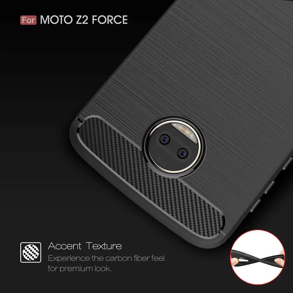 Чехол дюйма для Moto Z2 Force чехол Motorola Z3 Z4 Play задняя крышка телефона|Бамперы| |