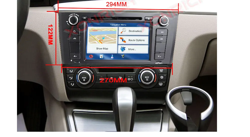 Excellent Car Multimedia player Android 8.1 GPS AutoRadio 1 Din For BMW 1 Series E88 E87 E82 E81 I20 DVD Automotivo 4 Core Wifi BT DAB 11