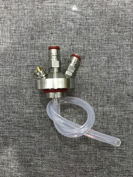 

304 Stainless Steel Mini Keg Beer Growler Spear Tap Dispenser for Craft Beer growler 2L/3.6L/5L with 30cm beer line