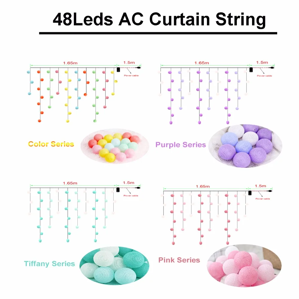 Ball light string L864-48D (12)-1