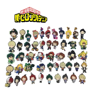 

Boku no Hero Academia rubber Keychain Key Ring Straps Rare cosplay