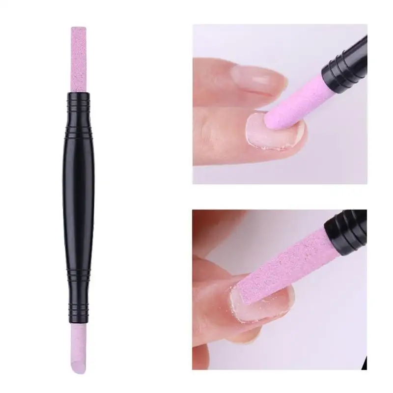 

Double-end Manicure Grinding Pen Nail Quartz Pen Cuticle Remover Pusher