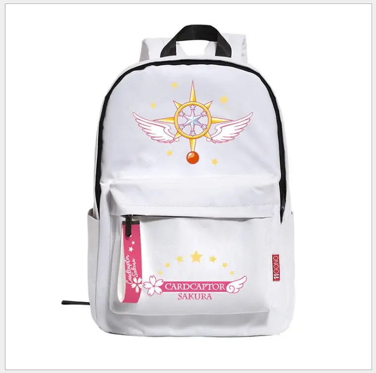 Card Captor Sakura Canvas Backpack Sailor Moon Harajuku Students School