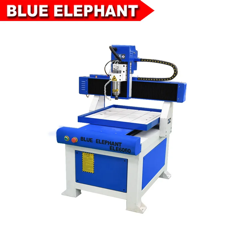 Blue Elephant Table move cnc router 6060 mini desktop wood engraver 2