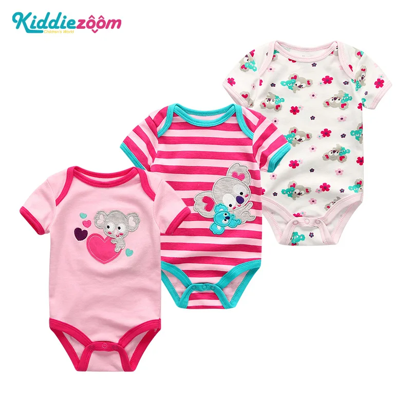 Модный комплект одежды для новорожденных, детские комбинезоны, комбинезон с короткими рукавами и круглым вырезом, для детей от 0 до 12 месяцев, одинаковые стильные комбинезоны, Roupas de bebe Infant - Цвет: BDS3091