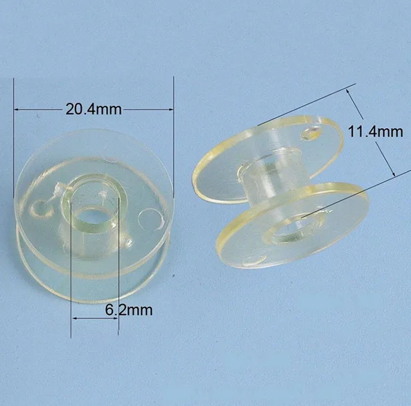 Пустая коробка с 25 бобины для шитья машины пластиковые катушки для дома ручной работы аксессуары Швейные Инструменты