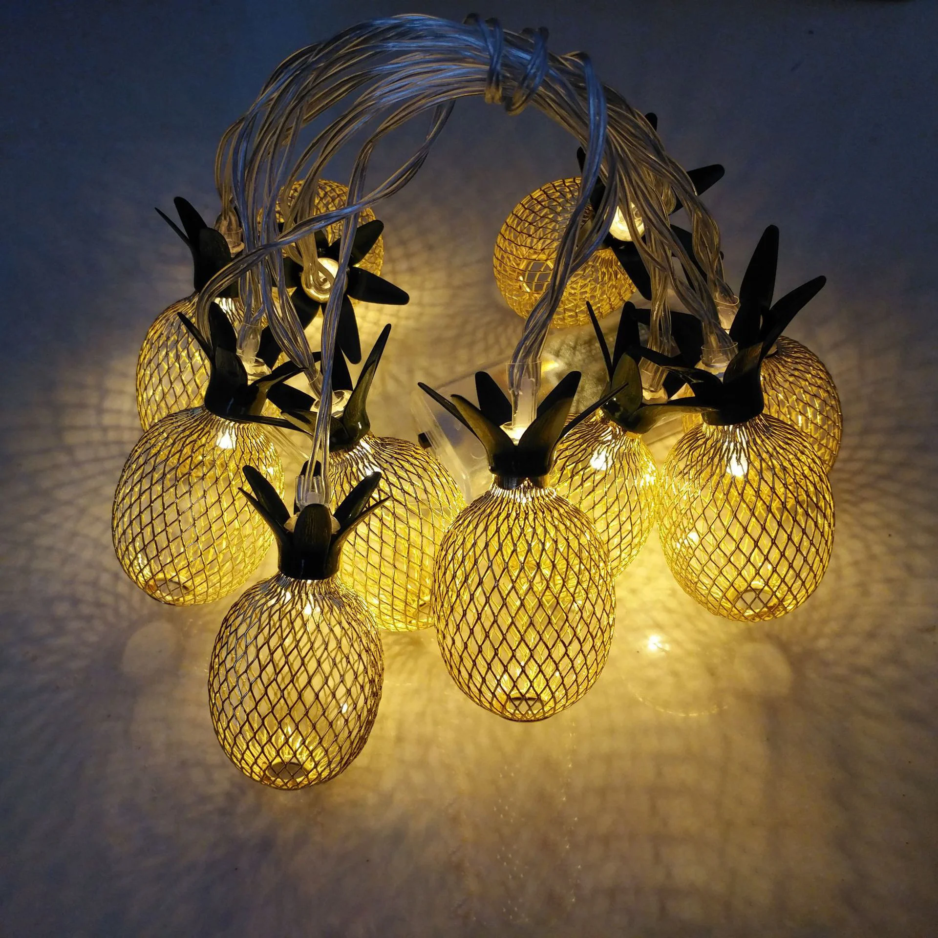 Fruit Christmas Pineapple LED String Light Festival Halloween
