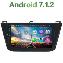 2GB RAM 16GB ROM Android 7.1.2 Quad Core Car Radio DVD player GPS multimedia FM AM RDS for Volkswagen Touran 2015