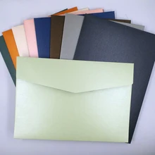 50 шт 23*16 см изысканные многоцветные жемчужные бумажные конверты бизнес приглашение на празднование свадьбы конверты