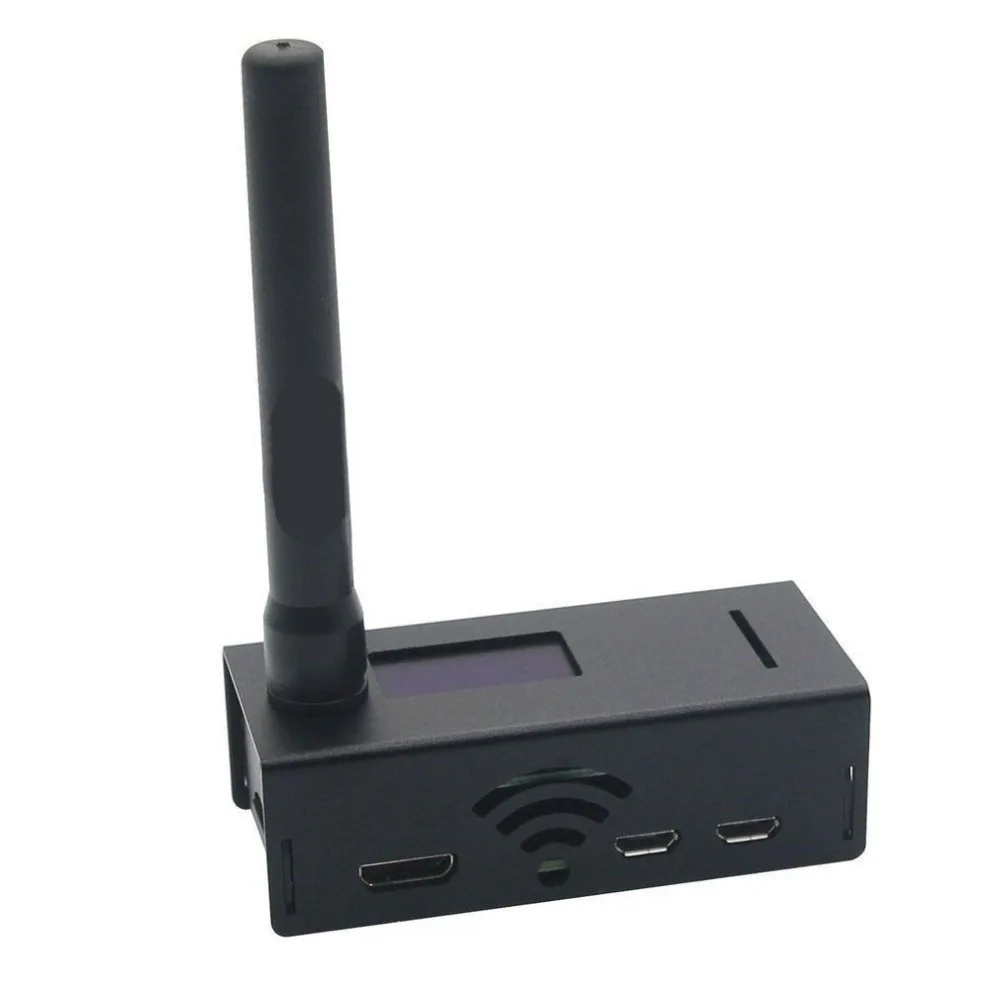 Assembled MMDVM Hotspot – Supports P25, DMR, YSF | Includes Raspberry Pi, OLED, Antenna & Case