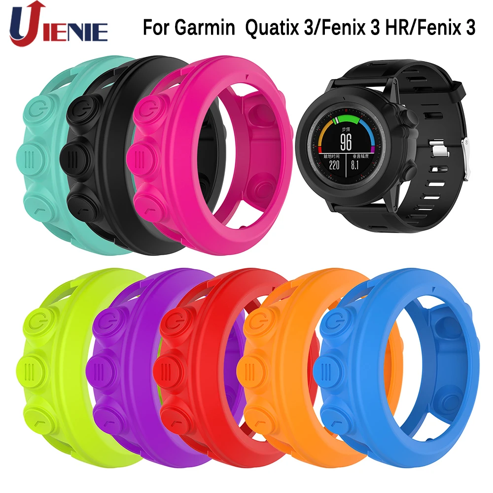 Силиконовый защитный чехол для Garmin Fenix 3/Fenix3 HR/Sapphire/Quatix 3/Tactix Bravo смарт
