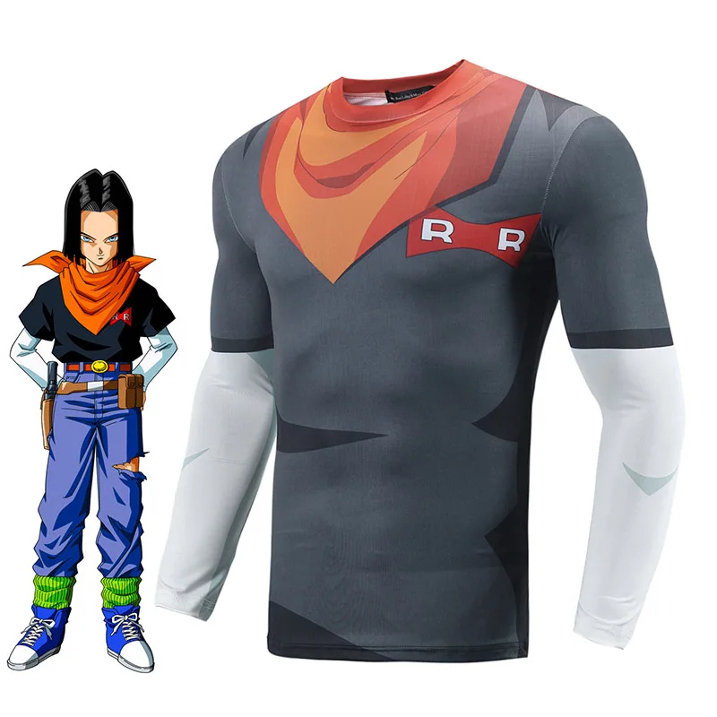 Dragon Ball Super T Shirt Goku Black Vegeta Android 18 Cosplay Costumes Frieza Fitness Tshirts Men Women Spring Clothing Luxtees (4)