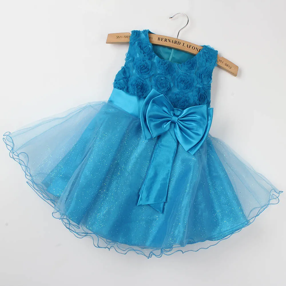 Голубое Нарядное Платье фото 15