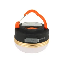 Удобный портативный водонепроницаемый XPE 3 режима светодиодный USB Перезаряжаемый свет лампы для кемпинга на открытом воздухе