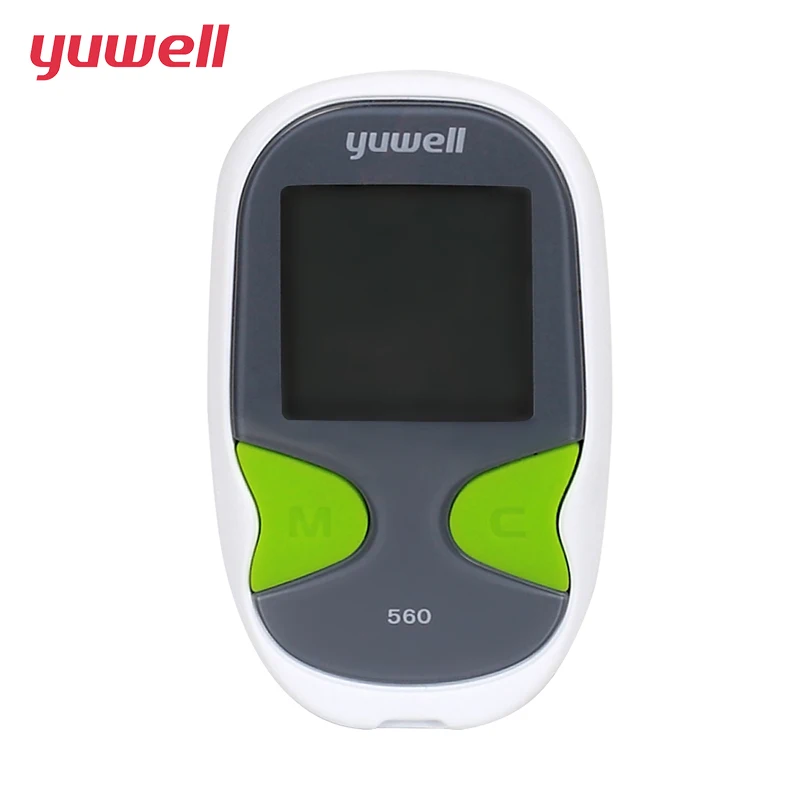 

yuwell Blood Glucose Meter Diabetes Tester Needles and Blood Sugar Monitor Test Strips Medical Equipment Glucometer Accuracy 560