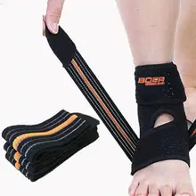 Спортивный безопасный с поддержкой лодыжки коврик защита повязка на лодыжку эластичная Защитная поддерживающая стяжка спортивная повязка на ногу