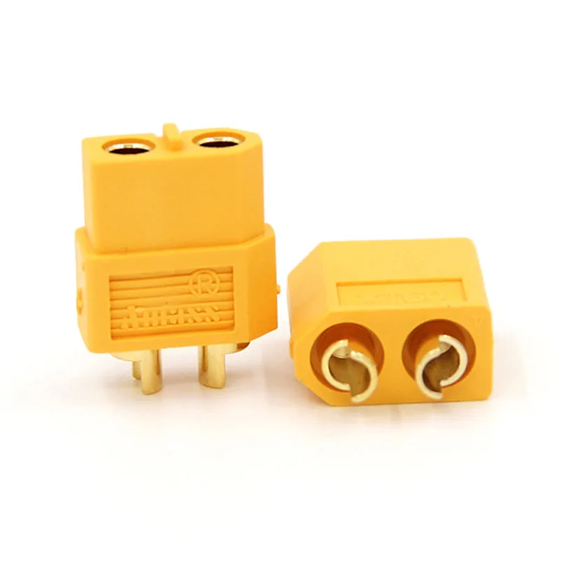 Brand New XT60 Plug Connectors 80A Aeromodelling Car Boat Model Connector Connecting Line Gold Plated Battery