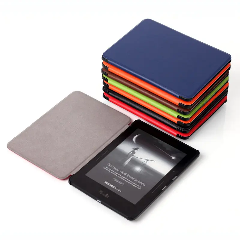 

Case For Kindle voyage PU Protective eBook Reader Cover Protector leather For Amazon Kindle voyage Sleeve case 6.0' Covers ebook