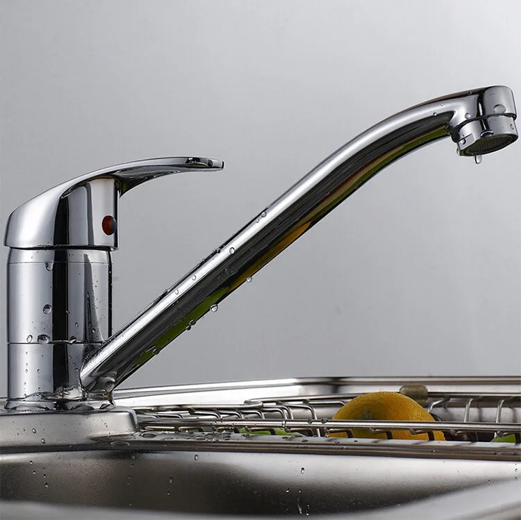 Hot And Cold Kitchen Faucet Copper Faucet To Sink Can Be Rotated 360 Degrees Vegetables Basin