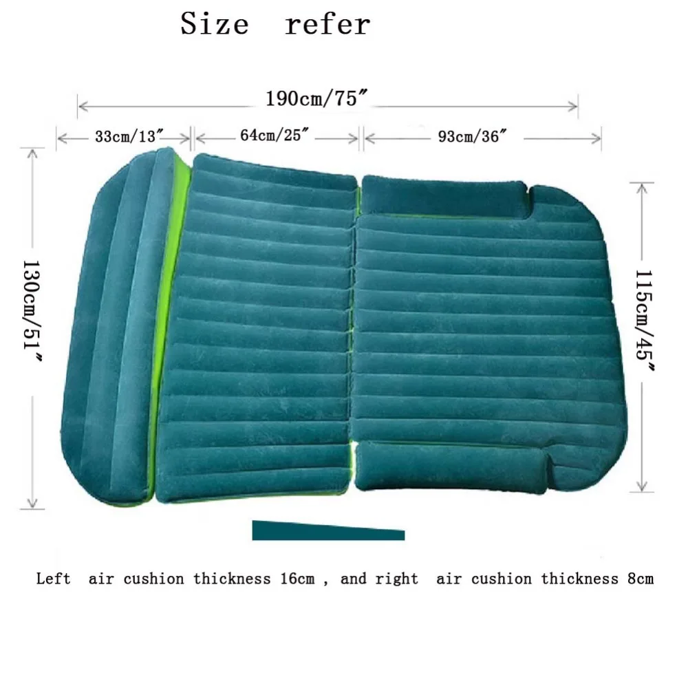 Надувной матрас для внедорожника, надувной матрас для путешествий, кемпинга, надувной матрас с воздушным насосом, для путешествий на открытом воздухе, надувной диван, кровать для отдыха, влагостойкий коврик
