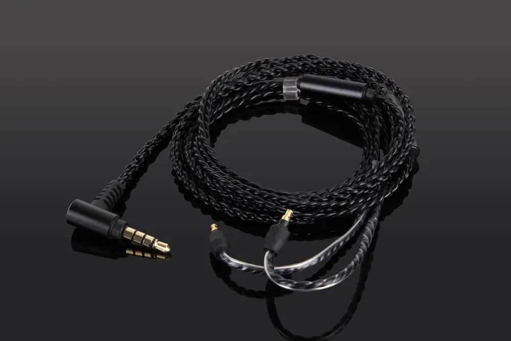 Посеребренный аудиокабель с микрофоном для наушников Sennheiser IE 40 PRO IE40PRO|Аксессуары