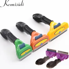 

Plastic Dog Cat Brush Combs Deshedding Gentle Efficient Pet Grooming Comb Dog Hair Cat Hair Cleaning Pet Brushes Dog Combs