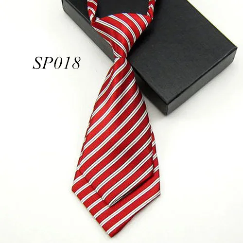 Детский двухслойный галстук с принтом шотландской сетки для мальчиков и девочек, аксессуары, галстуки - Цвет: SP018