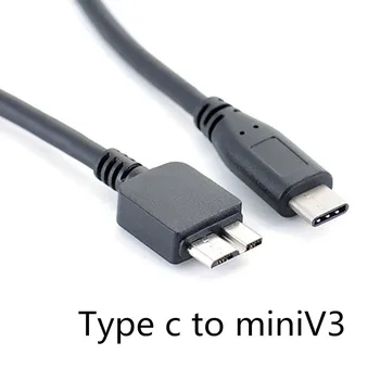 

Mini USB Cable type C to mini usb V3 Adapter Fast Charging Data Cable For Cellular Phone Digital Camera MP4 Player Tablets