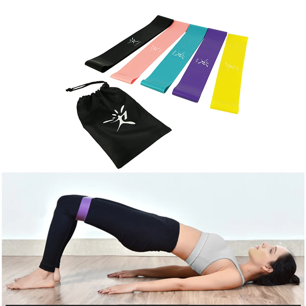 

Yoga Resistance Bands expander Fitness Rubber Loop Pilates Sport Training Workout Elastic Band Gym Fitness Equipment