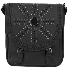 Новые босоножки с закрытой сумочки с заклепками в европейском и американском стиле Диагональ вместительные, для отдыха сумка