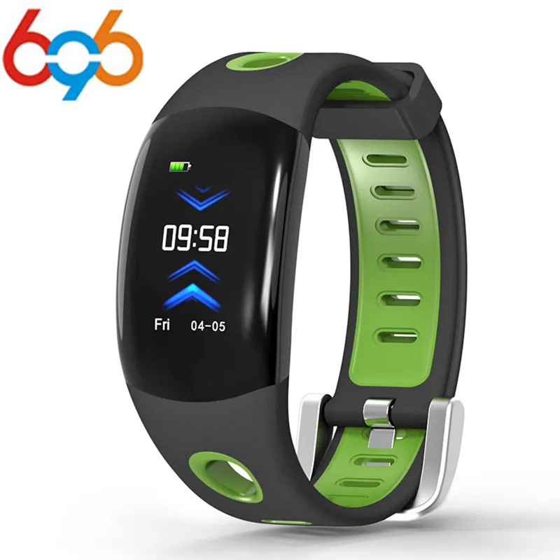 696 Sport Bluetooth Smart Band Bracelet Waterproof IP68 Smart Wristband with Heart Rate Monitor Pedometer for Women Men Kids