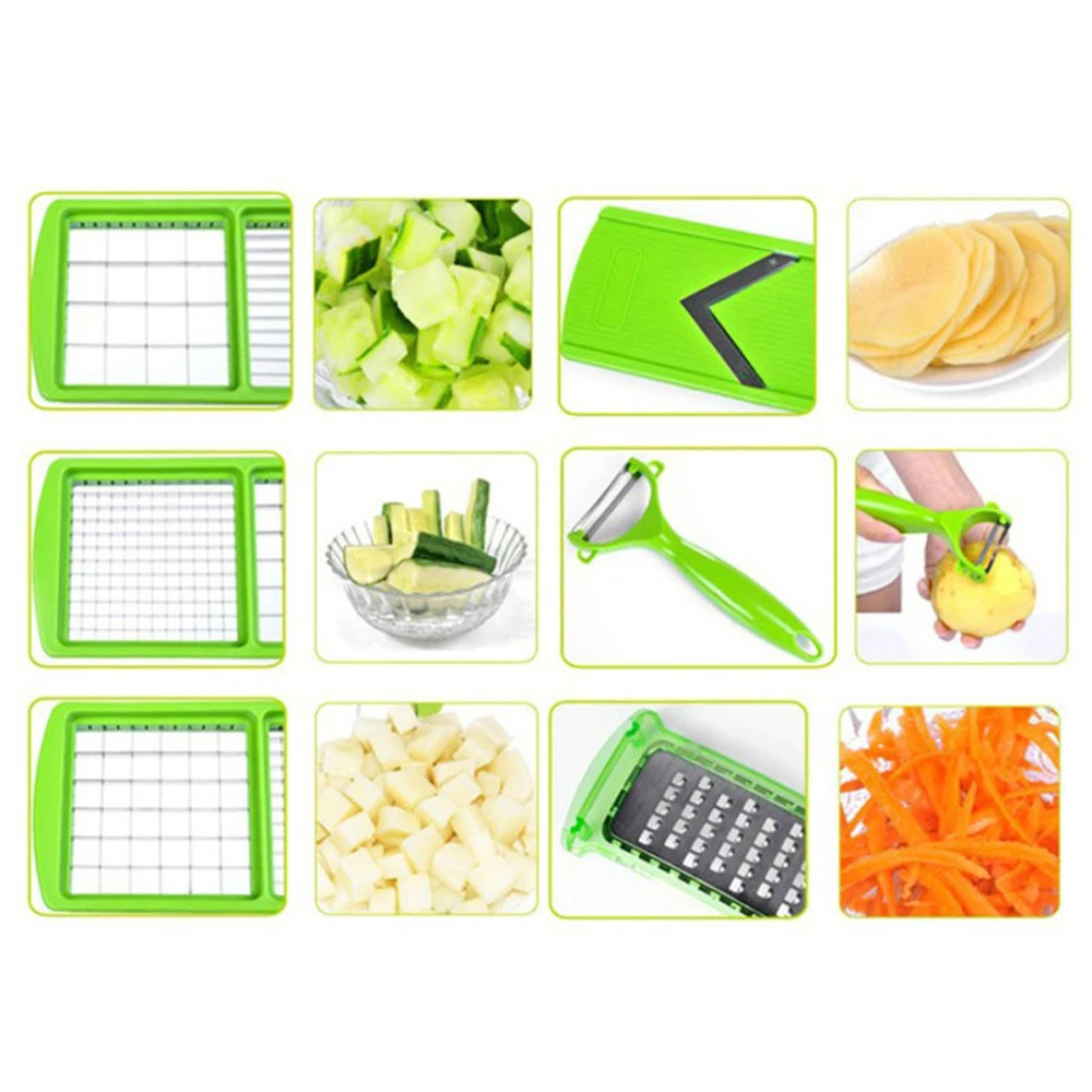 

Fruit Vegetable Peeler Potatoes Slicer Dicer Chopper Cutter