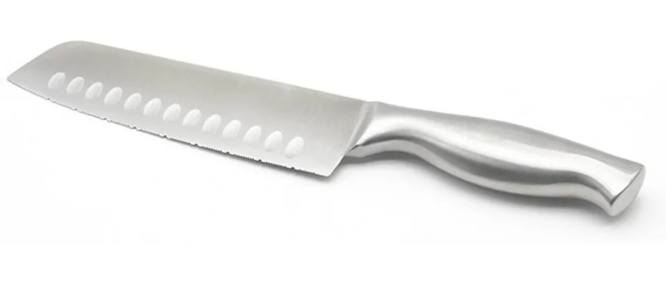 Качественный нож из нержавеющей стали для замороженного мяса с зубами, кухонный нож sashayed