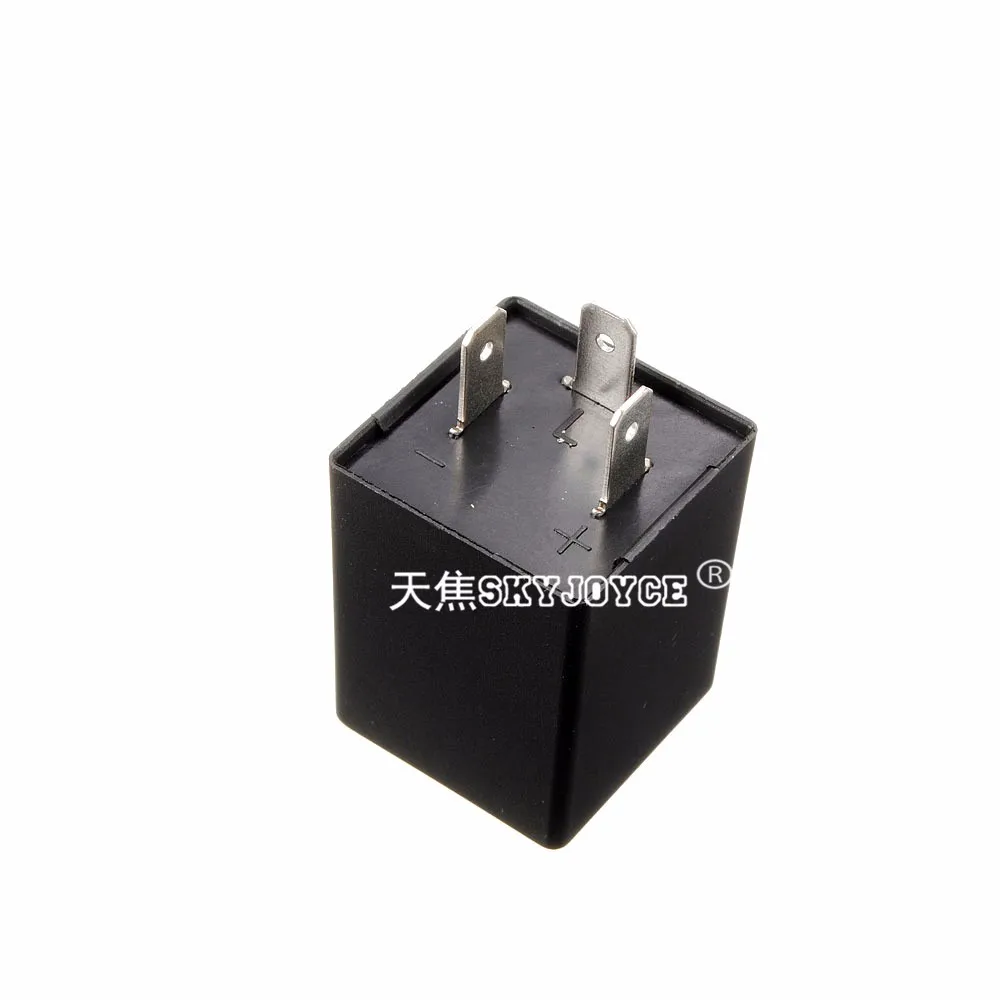 1X CF14 JL LED Flasher 3 Pin Relay Module Fix Auto Motor Turn Signal Light Error Flashing Blink LEDSMD Fast Indicator Blinker (7)