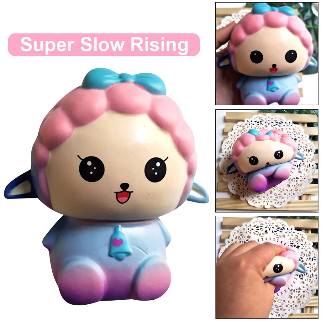 

Galaxy Cartoon Sheep Fruit Scented Slow Rising Decompression Squeeze Toys Stress Relief Toy Antistress KidsToys Gift 3.30