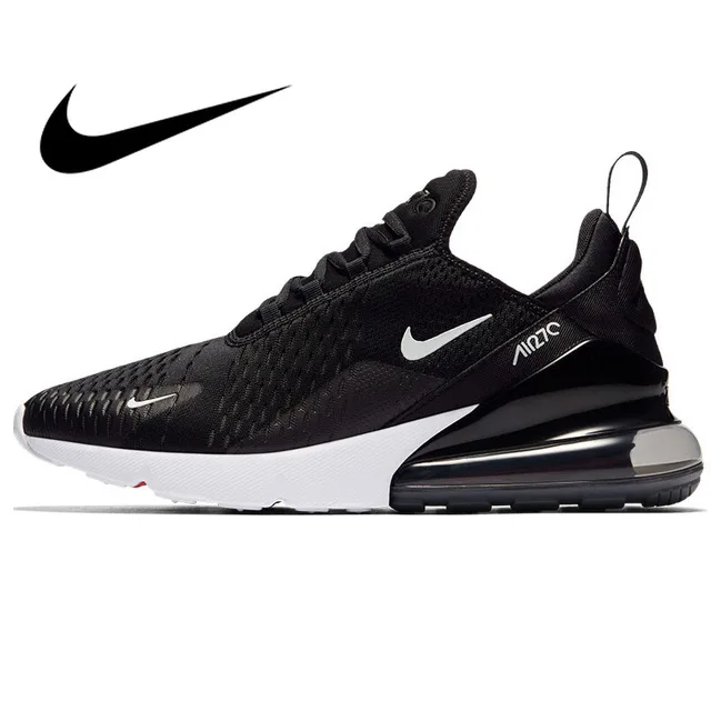 Оригинальная продукция Nike AIR MAX 270 для мужчин's кроссовки Открытый Спорт Прочный Бег Спортивная обувь Прогулки Новое поступление 2018 года для мужчин AH8050