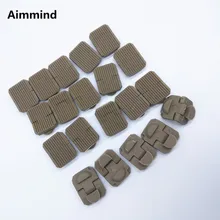 20 шт./компл. Тан Keymod цевье слот крышки резиновая вставка протектор Штепсельная Вилка крышки для Freefloat KeyMod