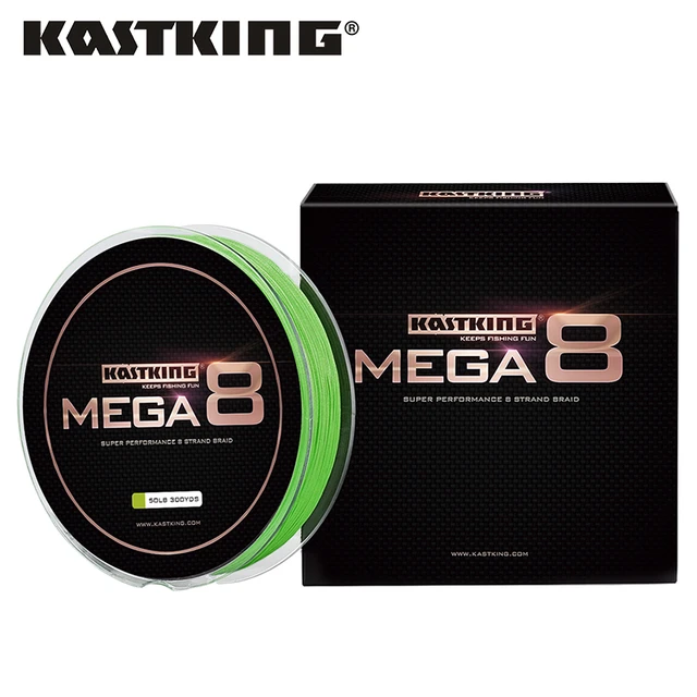 KastKing Mega8 Strong 137/274/457M 10-80LB 8 Strand Weaves PE